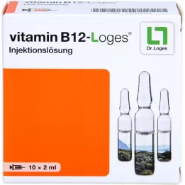 VITAMIN B12-LOGES Solução injetável em ampolas, 10X2 ml