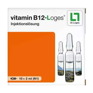 VITAMIN B12-LOGES Solução injetável em ampolas, 10X2 ml