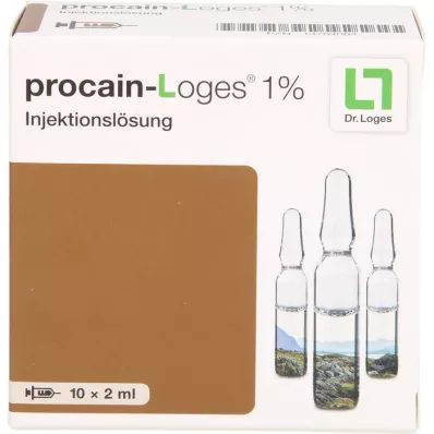 PROCAIN-Loges 1% solução injetável ampolas, 10X2 ml