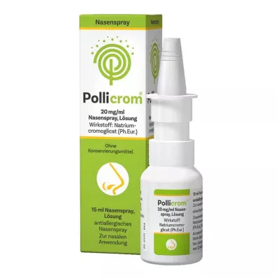 POLLICROM 20 mg/ml de solução para pulverização nasal, 15 ml POLLICROM 20 mg/ml de solução para pulverização nasal, 15 ml