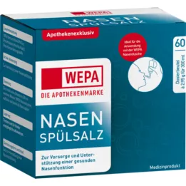 WEPA Sal para lavagem nasal, 60X2,95 g