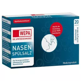 WEPA Sal para lavagem nasal, 60X2,95 g