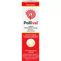 POLLIVAL Solução para pulverização nasal 1 mg/ml, 10 ml