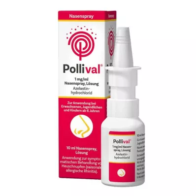POLLIVAL Solução para pulverização nasal 1 mg/ml, 10 ml POLLIVAL Solução para pulverização nasal 1 mg/ml, 10 ml
