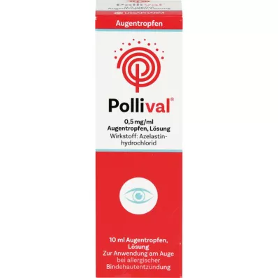 POLLIVAL Solução oftálmica de 0,5 mg/ml, 10 ml
