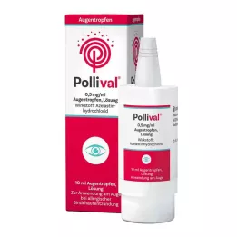 POLLIVAL Solução oftálmica de 0,5 mg/ml, 10 ml