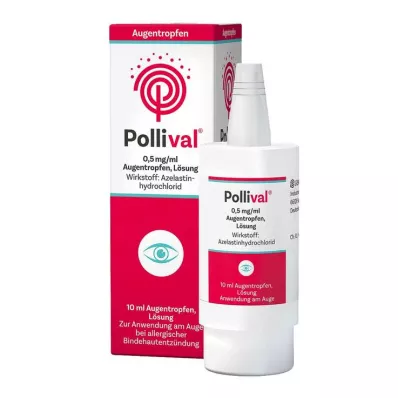 Colírio Pollival com azelastina, 10 ml Colírio Pollival com azelastina, 10 ml