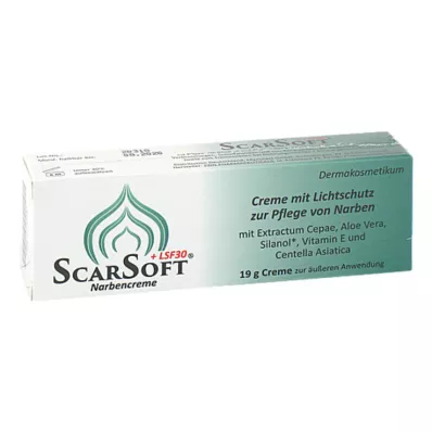 SCARSOFT LSF 30 Creme de cicatrização, 19 g