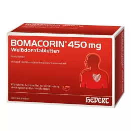BOMACORIN 450 mg comprimidos de espinheiro, 200 unid