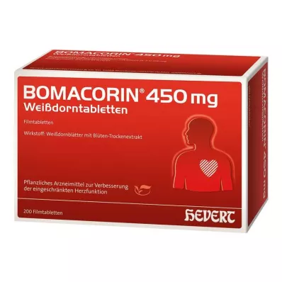 BOMACORIN 450 mg comprimidos de espinheiro, 200 unid BOMACORIN 450 mg comprimidos de espinheiro, 200 unid