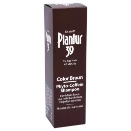 PLANTUR 39 Colour Braun Champô Phyto-Caffeine, 250 ml
