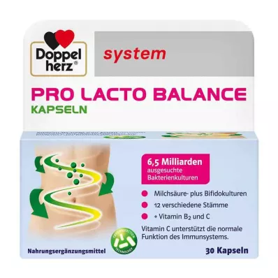 Cápsulas Doppelherz system Pro Lacto Balance, 30 unidades