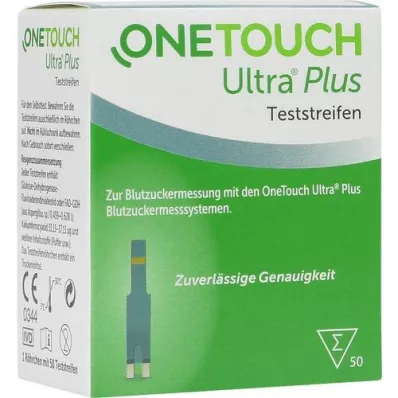 ONE TOUCH Tiras-teste Ultra Plus, 1X50 unidades