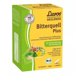 LUVOS Healing Earth Organic Bitter Spring Plus Cápsulas, 60 Cápsulas