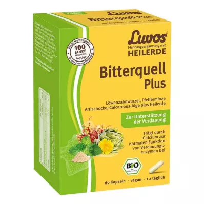 LUVOS Healing Earth Organic Bitter Spring Plus Cápsulas, 60 Cápsulas LUVOS Healing Earth Organic Bitter Spring Plus Cápsulas, 60 Cápsulas