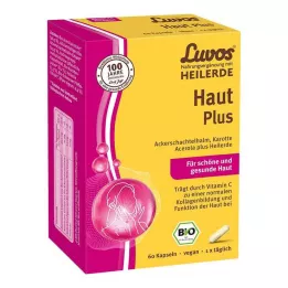 LUVOS Cápsulas de Healing Earth Organic Skin Plus, 60 Cápsulas