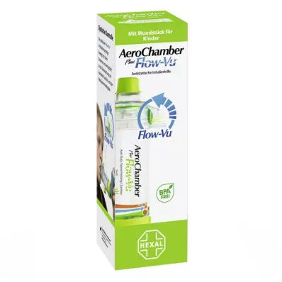 AEROCHAMBER Crianças com boquilha para crianças a partir dos 5 anos, verde, 1 unidade AEROCHAMBER Crianças com boquilha para crianças a partir dos 5 anos, verde, 1 unidade