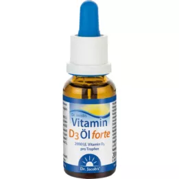 VITAMIN D3 ÖL forte Gotas de Dr. Jacob, 20 ml