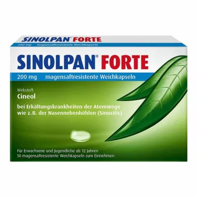 SINOLPAN® FORTE cápsulas moles de 200 mg, 50 unidades SINOLPAN® FORTE cápsulas moles de 200 mg, 50 unidades