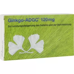 GINKGO ADGC Comprimidos revestidos por película de 120 mg, 20 unidades