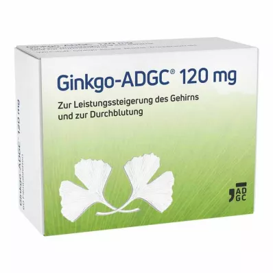 GINKGO ADGC Comprimidos revestidos por película de 120 mg, 60 unidades GINKGO ADGC Comprimidos revestidos por película de 120 mg, 60 unidades
