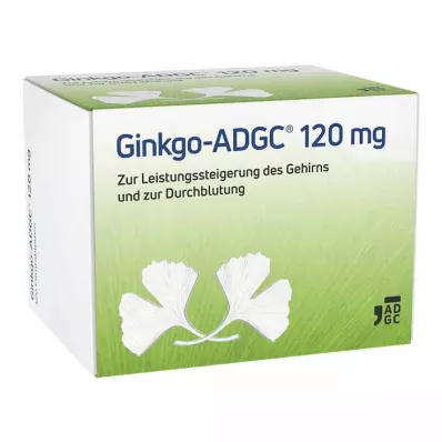 GINKGO ADGC Comprimidos revestidos por película de 120 mg, 120 unidades GINKGO ADGC Comprimidos revestidos por película de 120 mg, 120 unidades