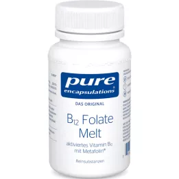 PURE ENCAPSULATIONS Pastilhas B12 Folate melt, 90 unidades