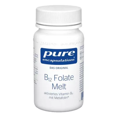 PURE ENCAPSULATIONS Pastilhas B12 Folate melt, 90 unidades