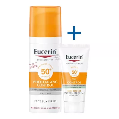 Eucerin Fluido Solar Controle Fotoenvelhecimento LSF 50, 50 ml