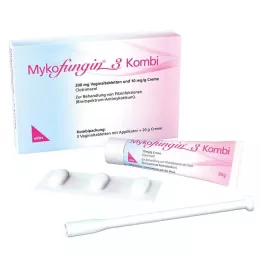 MYKOFUNGIN 3 Combi 200 mg comprimido vaginal + 10 mg/g cre., 1 P