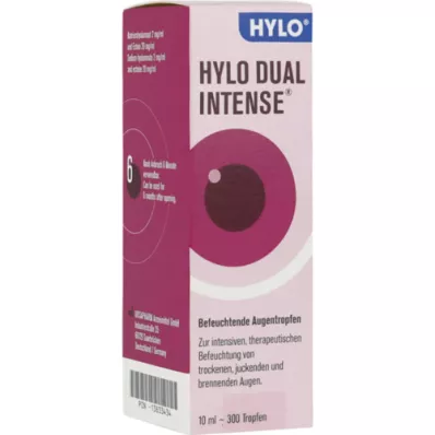 HYLO DUAL colírio intenso, 10 ml