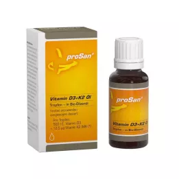 PROSAN Óleo de vitamina D3+K2, 20 ml