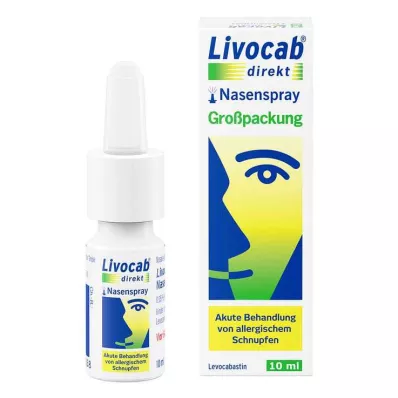 Livocab spray nasal direto para alergias, 10 ml Livocab spray nasal direto para alergias, 10 ml