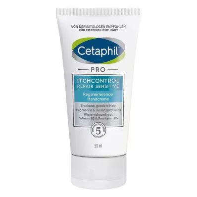 Cetaphil Pro Itch Control Repair creme de mãos regenerador sensível, 50 ml Cetaphil Pro Itch Control Repair creme de mãos regenerador sensível, 50 ml