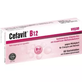 CEFAVIT B12 Comprimidos para mastigar, 60 cápsulas