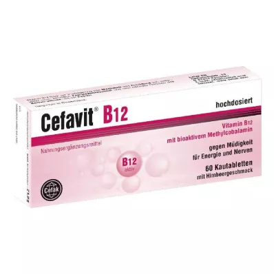 Cefavit B12 comprimidos mastigáveis, 60 unid Cefavit B12 comprimidos mastigáveis, 60 unid