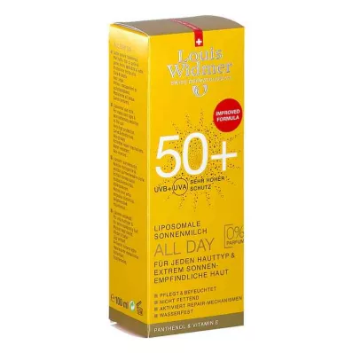 Widmer All Day 50+ leite sem perfume (100 ml)