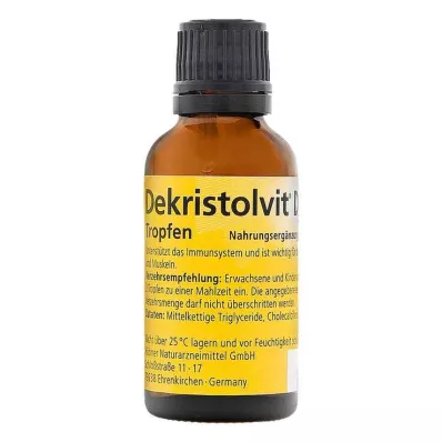 Dekristolvit D3 1.000 UI gotas, 25 ml Dekristolvit D3 1.000 UI gotas, 25 ml
