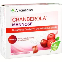 CRANBEROLA Solução oral de manose, 14X4 g
