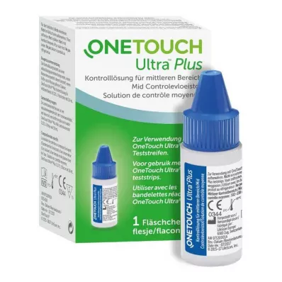 Meio de solução de controle One Touch Ultra Plus, 3,8 ml Meio de solução de controle One Touch Ultra Plus, 3,8 ml