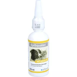 EPISQUALAN Limpa-ouvidos para cães/gatos, 1X100 ml
