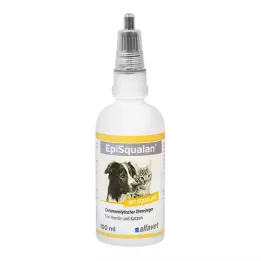 EPISQUALAN Limpa-ouvidos para cães/gatos, 1X100 ml