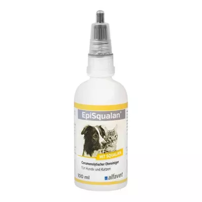 EPISQUALAN Limpa-ouvidos para cães/gatos, 1X100 ml EPISQUALAN Limpa-ouvidos para cães/gatos, 1X100 ml