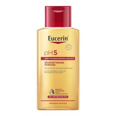 EUCERIN Óleo de duche pH5 para peles sensíveis, 200 ml