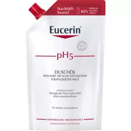 EUCERIN Recarga de óleo de duche pH5 para pele sensível, 400 ml