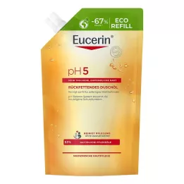 EUCERIN Recarga de óleo de duche pH5 para pele sensível, 400 ml