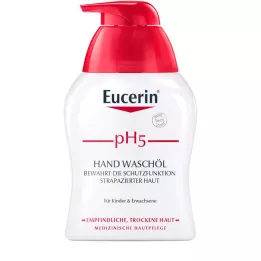 EUCERIN Óleo de lavagem das mãos pH5 para peles sensíveis, 250 ml