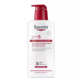 EUCERIN Loção de lavagem pH5 para peles sensíveis com bomba, 400 ml