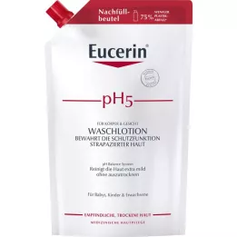 EUCERIN pH5 loção de lavagem para pele sensível, recarga, 750 ml
