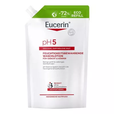 Eucerin pH5 Loção de Lavagem para pele sensível, 750 ml